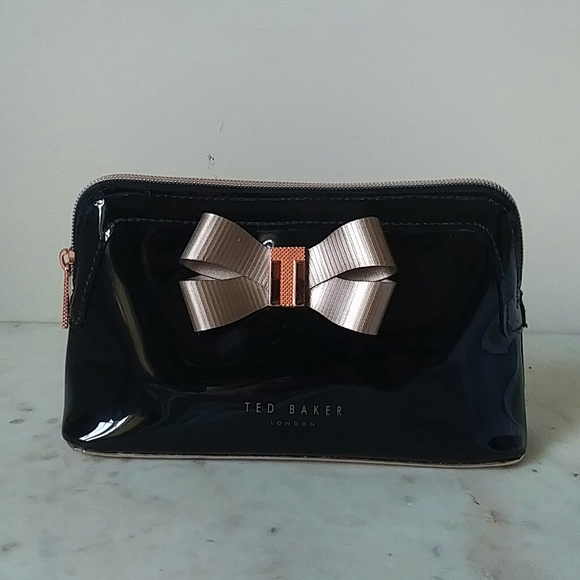 Ted Baker Handbags - TED BAKER - Lezlie Logo Bow Cosmetic Bag